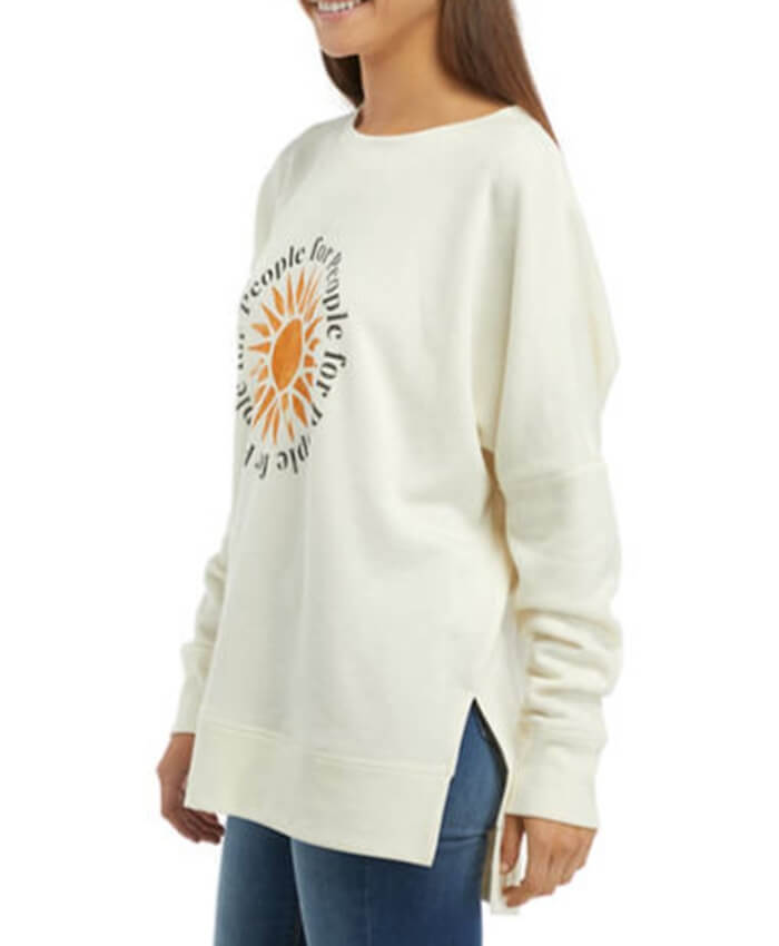  TRUE CRAFT Crew Neck Graphic Sweatshirt